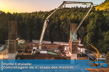Construção da Ponte Estaiada segue avançando em Itupeva; confira o andamento da obra
