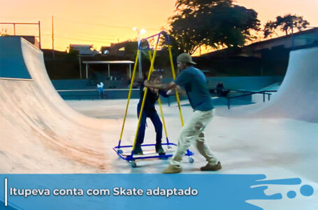 Skate adaptado para pessoas com deficiência é nova ferramenta de inclusão em Itupeva