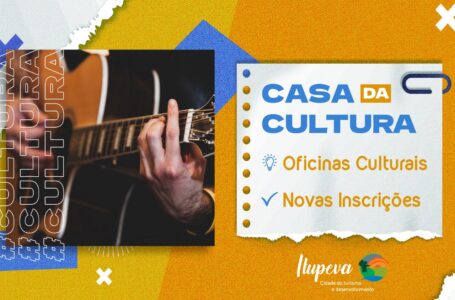 Casa da Cultura: inscrições para oficinas começam na próxima segunda (11)